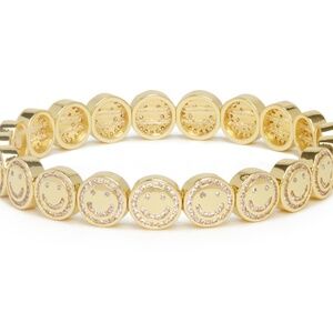 Lisa Gozlan THE BEZEL bracelet in light pink size 7